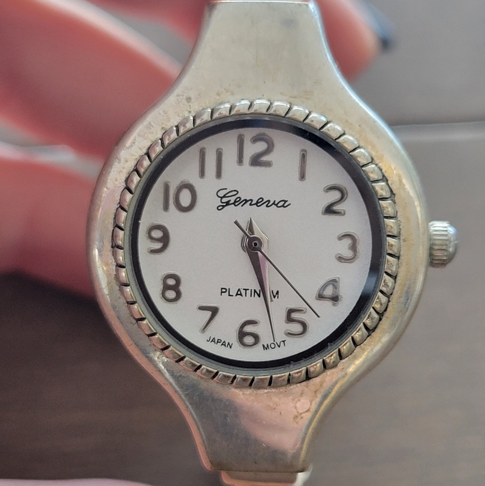 Vintage Geneva platinum watch
